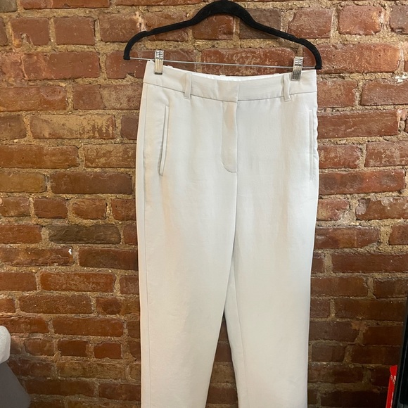 Wilfred Aritzia Front Tie Pant in cream - Picture 4 of 7